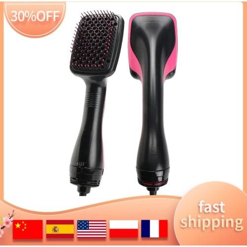 Hair Dryer Blowdryer Brush Professional Blow Dryer Nozzles One-Step Volumizer Styler Rotating Hot Air Brush Hairdryer Brush 2021