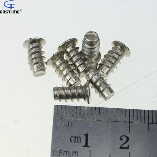 Hotsale 50 Pieces LOT Silver M5 x 10MM Computer Fan Screws fit for Mini Cooling Cooler