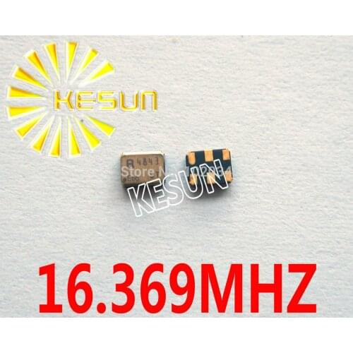 IT3205CE 16.369M 16.369MHZ GPS SMD 3.2*2.5mm 6Pin Crystal Oscillator 1.8V-3.3V 0.5PPM R4843 x 10PCS