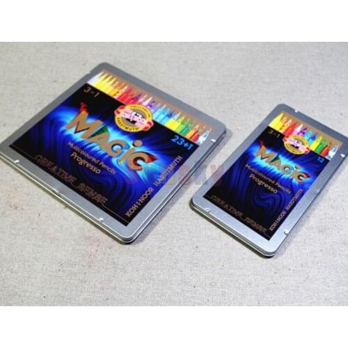 12/24 no wood Magic color pencil 3 in 1 rainbow pencil lapis de cor multicolored drawing pencil KOH-I-NOOR art painting pencil