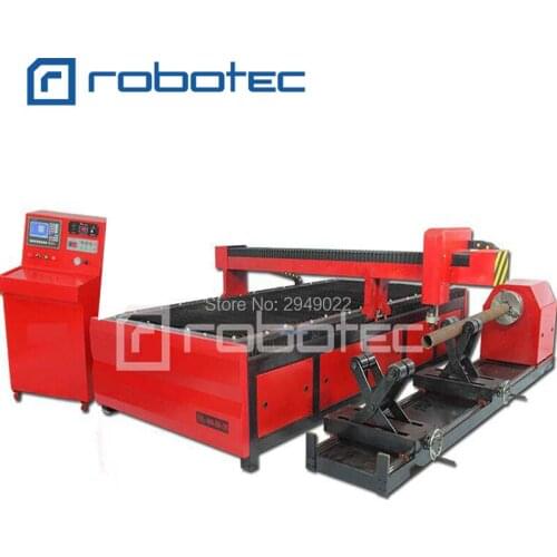 China cheap tube plasma cutting machine/ plasma cutter for metal tube