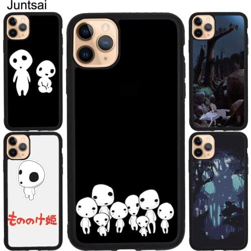 Anime Princess Mononoke Ghibli Case For iPhone XS Max X XR 5S SE 2020 6S 7 8 Plus 12 mini 11 Pro Max TPU Coque Capa