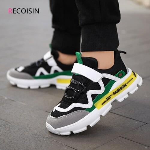 RECOISIN Autumn Children Sneakers Boys Shoes Girls Fashion Casual Kids Shoes for Boy Sneakers Running Shoes Chaussure Enfant
