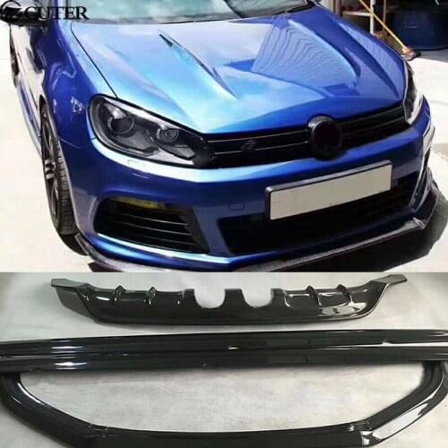 Golf 6 R20 Carbon fiber front lip rear diffuser side skirts for Golf6 MK6 R20 11-13