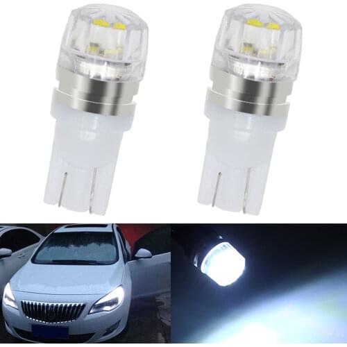 T10 194 w5w Blue Red White Car Led Auto Wedge Lamp Backup bulb Turn Signal Light Side Marker Parking Tail DC12V Warning light