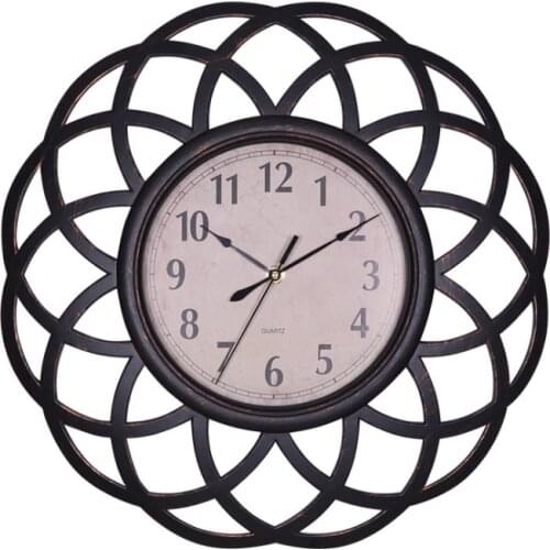 10-inch European style living room bedroom retro wall clock