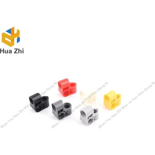 10PCS 44809 Pin Connector Perpendicular 2 x 2 BentBuilding Blocks Parts MOC DIY Education Build Toys Brick