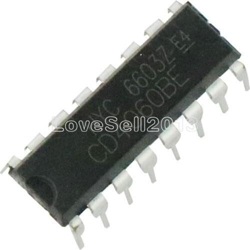 5PCS NEW CD4060BE CD4060 DIP16 DIP NEW original
