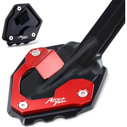 Side Stand Extension Pad Kickstand Enlarger Support Plate For Honda Africa Twin CRF1000L 2015 2016 2017 2018 2019 2020 crf1000l