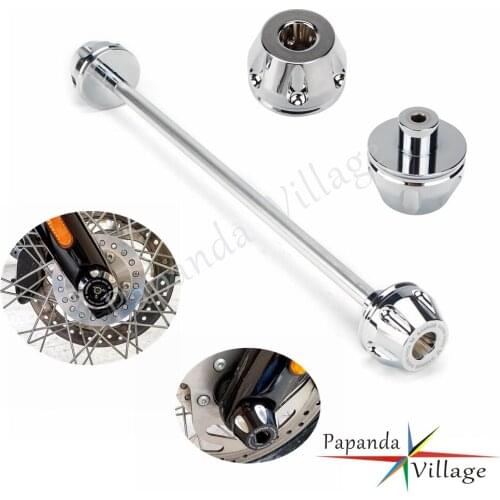 For Harley Softail Standard EFI FXSTI FXST 2018 2019 2020 2021 Aluminum Motorcycle Front Axle Fork Wheel Protector Crash Slider