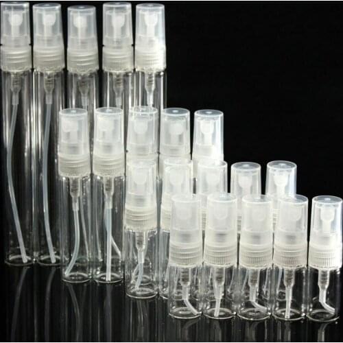 3ml tubes perfume bottle plastic pump spray perfume bottle small packing travel perfume bottle