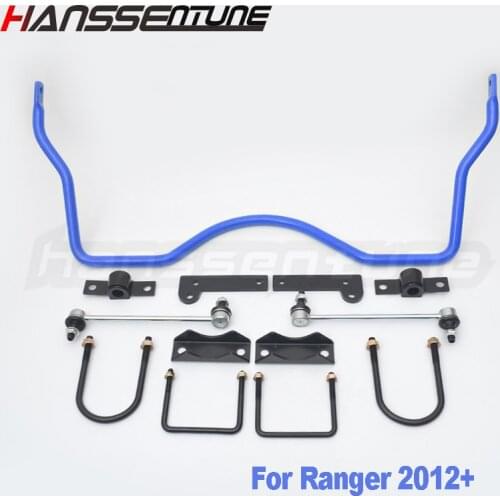 HANSSENTUNE 4x4 lifted trucks Rear Sway bar and stabilizer bar Anti-roll kits offroad 22mm Fit For Ranger 2012