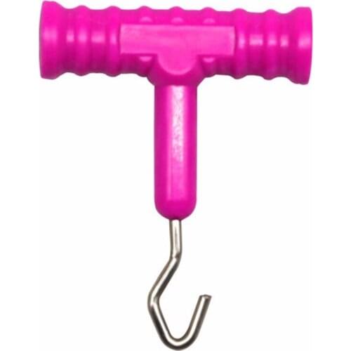 INFOF 20 pieces Carp Fishing Equipment Knot Pull Tool Knot Hook Puller for Carp Fishing Rig Terminal Tackle