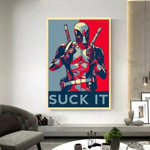Marvel Superhero Canvas Paintings The Avengers Spiderman Posters and Prints Living Room Home Decorations Picture on the Wall Art