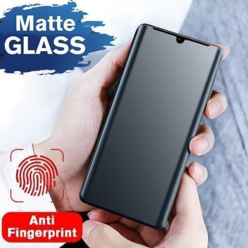 Matte Tempered Glass For Xiaomi Mi 11 Ultra 10 Note 10 CC9 Pro No Fingerprint Screen Protector mi 11Pro 10pro Frosted Phone Film