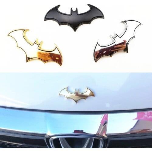 Metal 3D Car Bat Sticker Motorcycle Car Accessories for Subaru Forester Outback Legacy Impreza XV BRZ