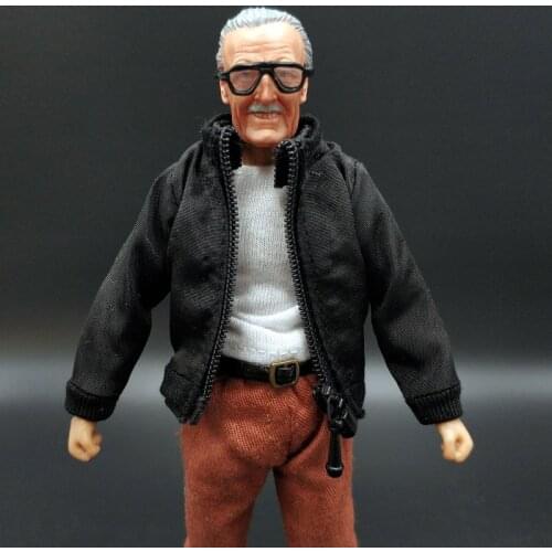 In Stock 1/6 Scale Male Fgure Accessory Retro Style Motorcycle Jacket Clothes Coat Model for 12'' Action Figure Body