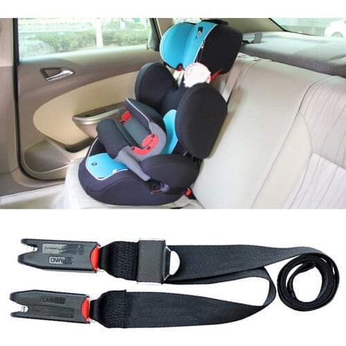 New Car Child Safety Seat Isofix/Latch Soft Interface Connecting Belt Fixing Band Auto Accessories More Stable