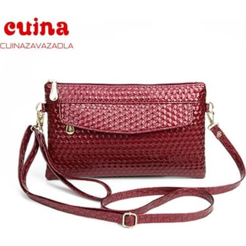 New Womens Wallet Messenger Bag Large Capacity Womens Purse Buckle Zipper Bag Soft Leather Versatile Womens Bag Shoulder Bag