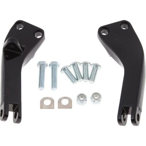 Rear Passenger Footpeg Support Kit for Harley FXDF FXDL FXDB FXD FXDC