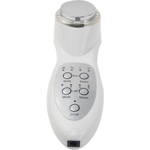 Face Cleaner Portable Care Ultrasound Lights Sonic 7 Lift LED Skin Photon Wrinkle Remover Rejuvenation skin Beauty Massager