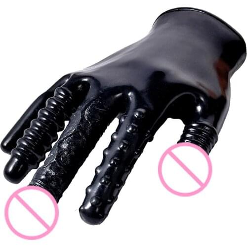 Sex Products Finger G-spot Vibrator Massager Masturbation Glove Adult Sex Toys Stimulator for Couples perfect sexual experience