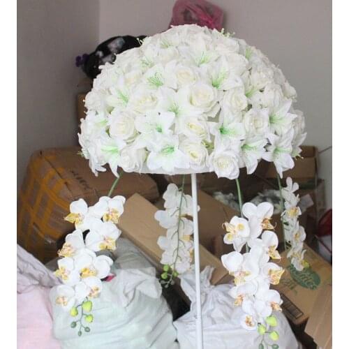 SPR NEW!!Free shipping!4pcs/lot wedding road lead lavender artificial flowers wedding table flowers,table centerpiece