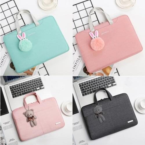 Laptop Bag 13.3 15.6 14 inch Notebook Bag Sleeve For Macbook Air Pro 13 15 Case for Asus HP Dell Computer Handbag Briefcase Bag