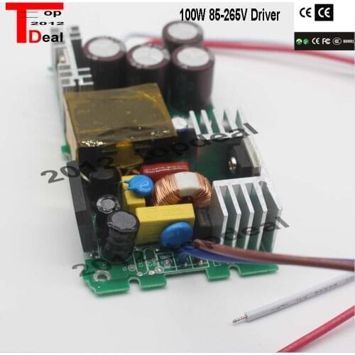 LED Driver Lamp Light Power Supply 3000ma 18-34v 100 W Watt Lighting Transformer CE