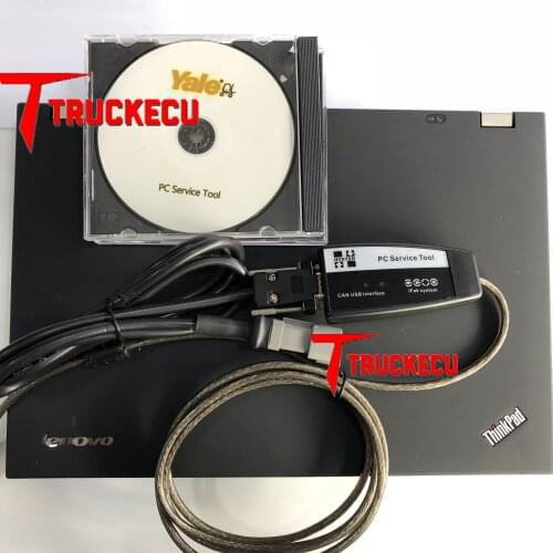 V4.94 Hyster Yale PC Service Tool Ifak CAN USB cable Hyster Yale forklift truck auto diagnostic tool Parts and Service Manual
