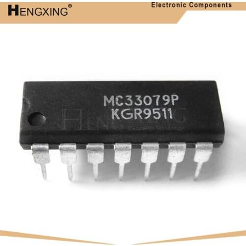 10piece MC33079P DIP-14 MC33079 DIP14 33079P DIP In Stock