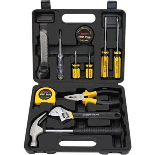 12PCS ABS Plastic Sealed Tool Box Safety Equipment Toolbox Suitcase Impact Resistant Tool Case Hardware toolbox set Dropship