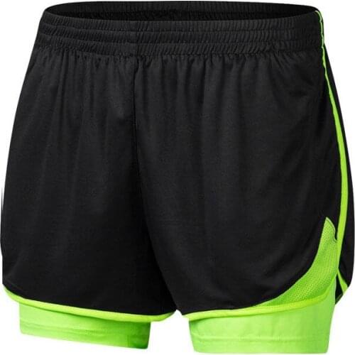 2 In 1 Running Shorts Men Quick Dry Compression Jogging Gym Fitness Marathon Sport Shorts Plus Size 4XL