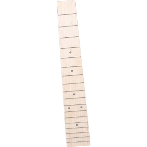 26 inch Ukulele Fingerboard Fretboard 4 Strings Guitar Perfect Replacement Parts Black Point 4mm