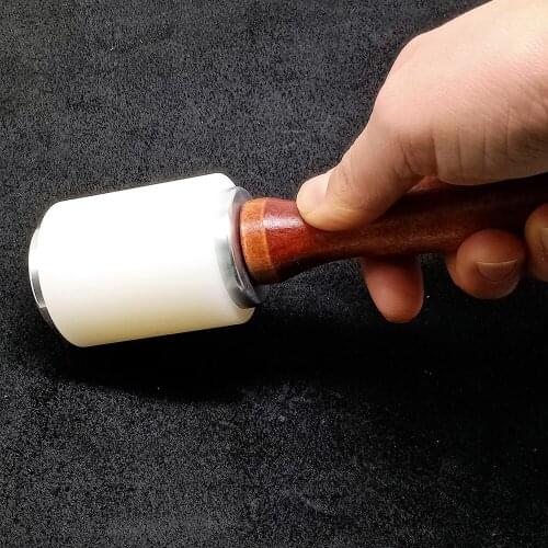 330gram Nylon hammer head with wood handle Leather Carving Hammer