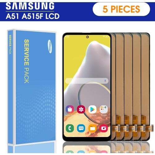 5 piece/lot Test For Samsung Galaxy A51 LCD A515F SM-A515F/DS A515F/DS A515F Display Touch Screen Digitizer For Samsung A515 LCD
