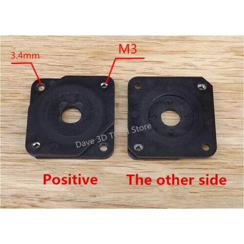 Fast Ship Nema 17 damper pad, black color shock absorber, vibration reduction ring shock absorber