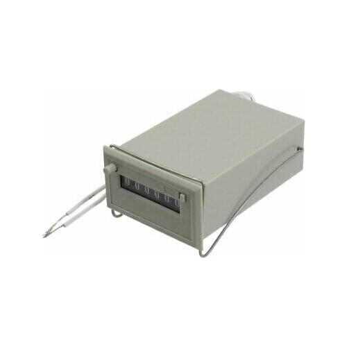 CSK6-DKW 24VDC 6 Digits 2 Wires Metal Support Lockable Electronmagnetic Counter