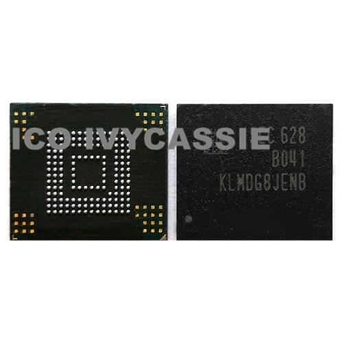 KLMDG8JENB-B041 For Samsung 5.1 Version EMMC 128GB NAND flash memory IC chip BGA153 Soldered Ball Used 100% Tested Good