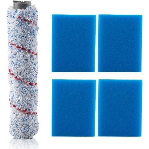 EAS-1Set Roller Brush and Filter for Tineco IFloor HF10E-01 Sweeping Robot Rolling Brush Cleaning Accessories for Kitchen