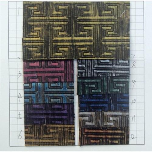 PU artificial leather antique maze leather bags handbag leather antique labyrinth synthetic leather wholesale