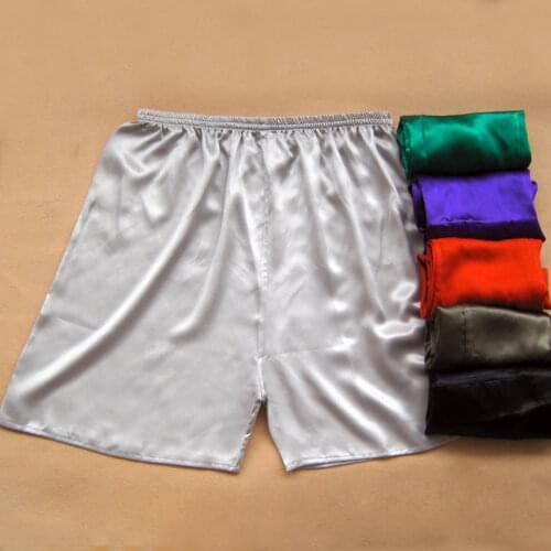 Handmade 100% Natural Silk Short Pants Soft Breathable Feeling Beach Shorts Home Shorts Free Shipping
