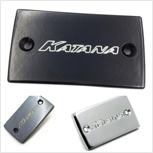 Aftermarket free shipping motorcycle parts Billet oil brake Fluid Reservoir Cap for 1989-2007 Katana 600 750 chrome