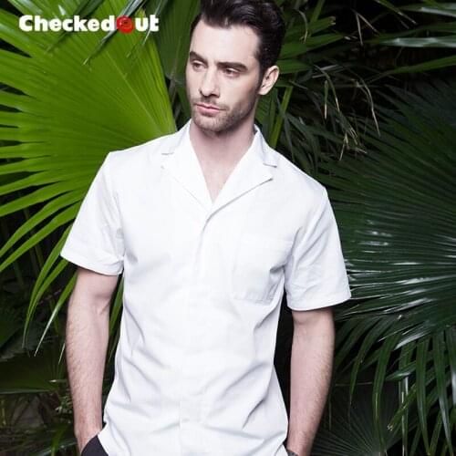 Cooks Kitchen Jacket High Quality Chef Uniforms Clothing Female/men Restaurant Chefs Apparel Ladies Work Wear Plus Size B-6247