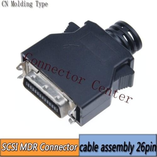 MDR Cable Connector male 26-Pin SCSI CN Connector For MR-ECN1