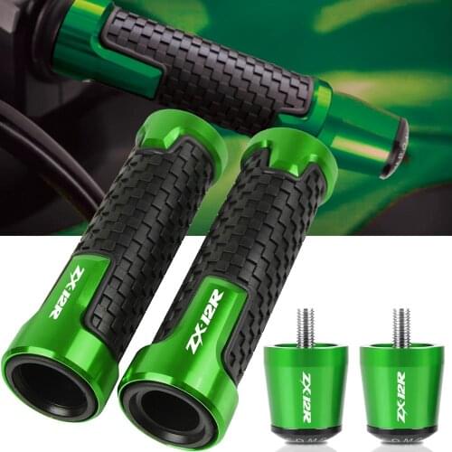 Motorcycle Handlebar Grips Ends Handle Bar Cap End Cap Plug For kawasaki ZX12R ZX12 ZX 12 R ZX-12R 2000 2001 2002 2003 2004 2005
