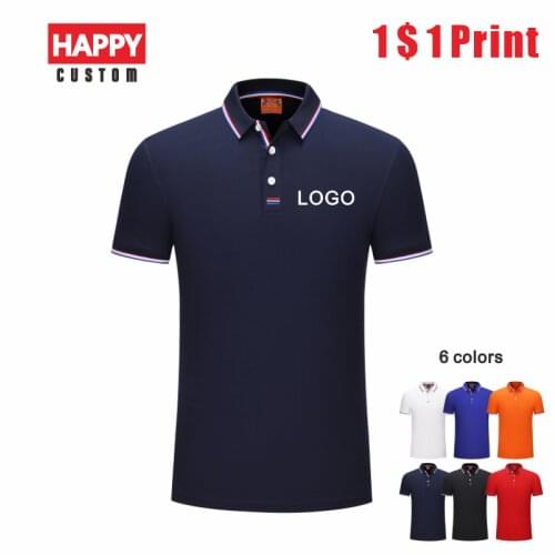 Mens New Polo Shirt Casual Top Company Custom Embroidered Polo Shirt Mens Short Sleeve High Quality Polo