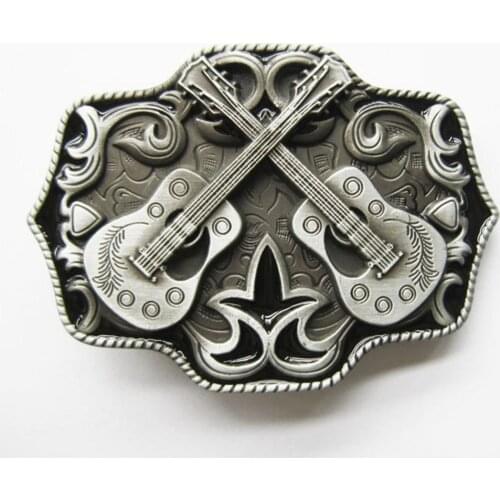 Jeansfriend New Guitar Western Country Music Hot Belt Buckle also Stock in US BUCKLE-MU097
