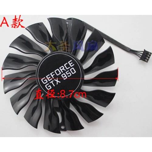 Original for GAINWARD GTX750 GTX950 Graphics card cooling fan GA92S2H 12V 0.35A FD9015H12S 0.40A