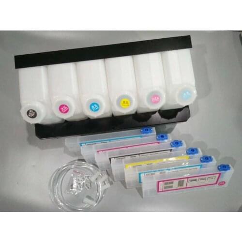 Roland Continuous Ink Supply System CISS 6 Ink Barrels with 6 Ink Cartridge